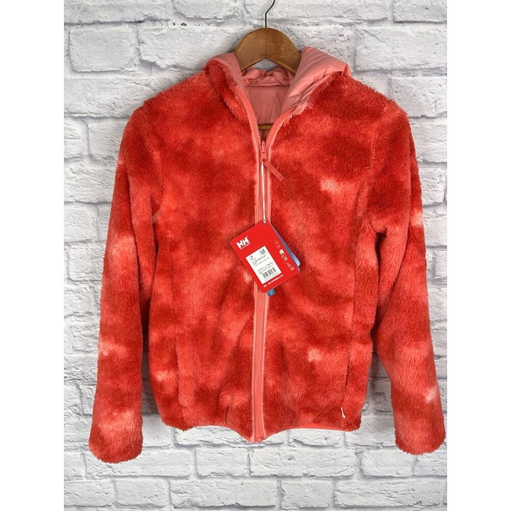 HELLY HANSEN Junior's Coral Almond Reversible Champ Jacket NWT Size 16 - Picture 5 of 7